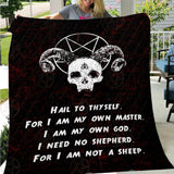 Hail Satan SED-0446 Quilt