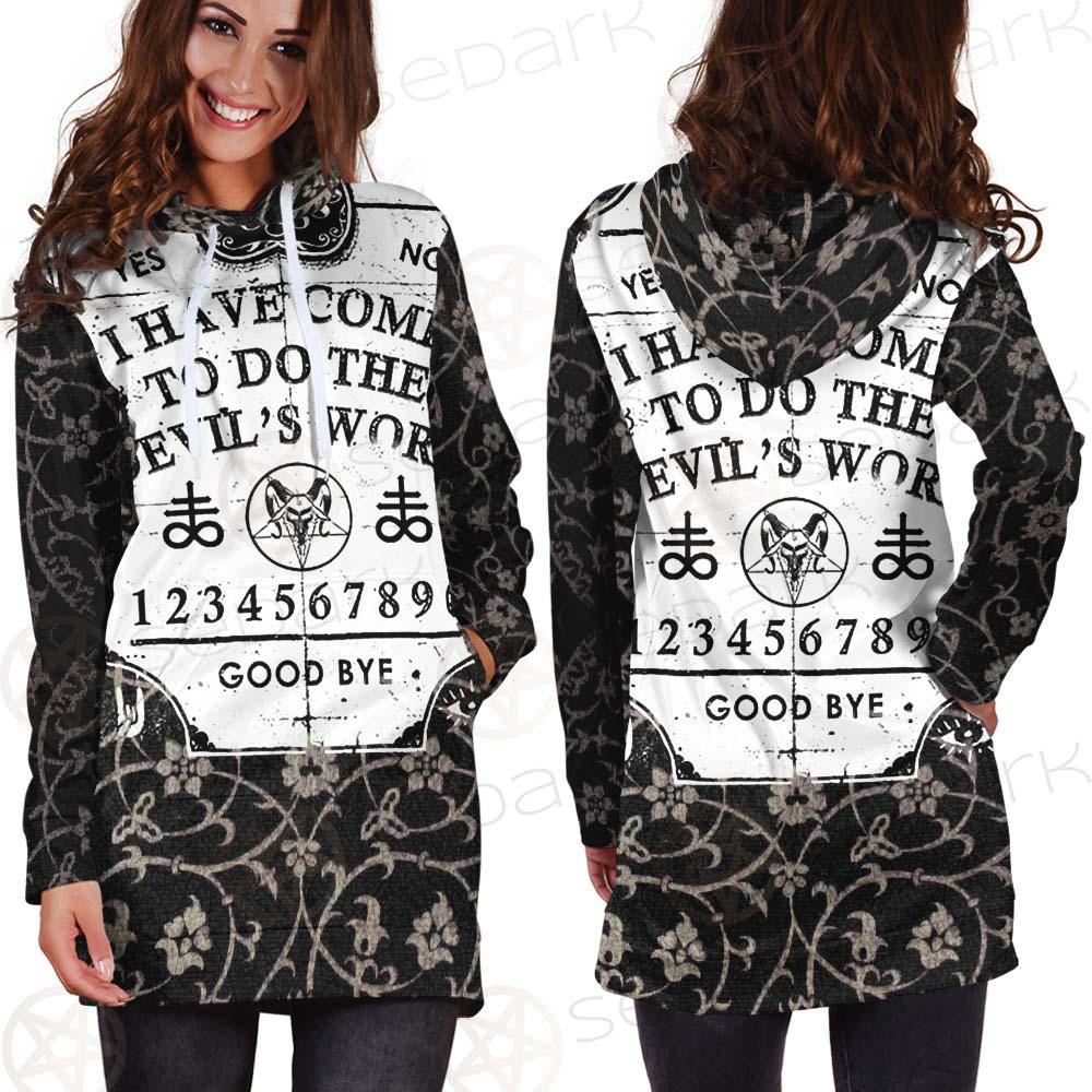 Devil'S Work SED-0448 Hoodie Dress