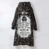 Devil'S Work SED-0448 Oversized Sherpa Blanket Hoodie