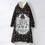 Devil'S Work SED-0448 Oversized Sherpa Blanket Hoodie