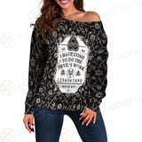 Devil'S Work SED-0448 Off Shoulder Sweaters