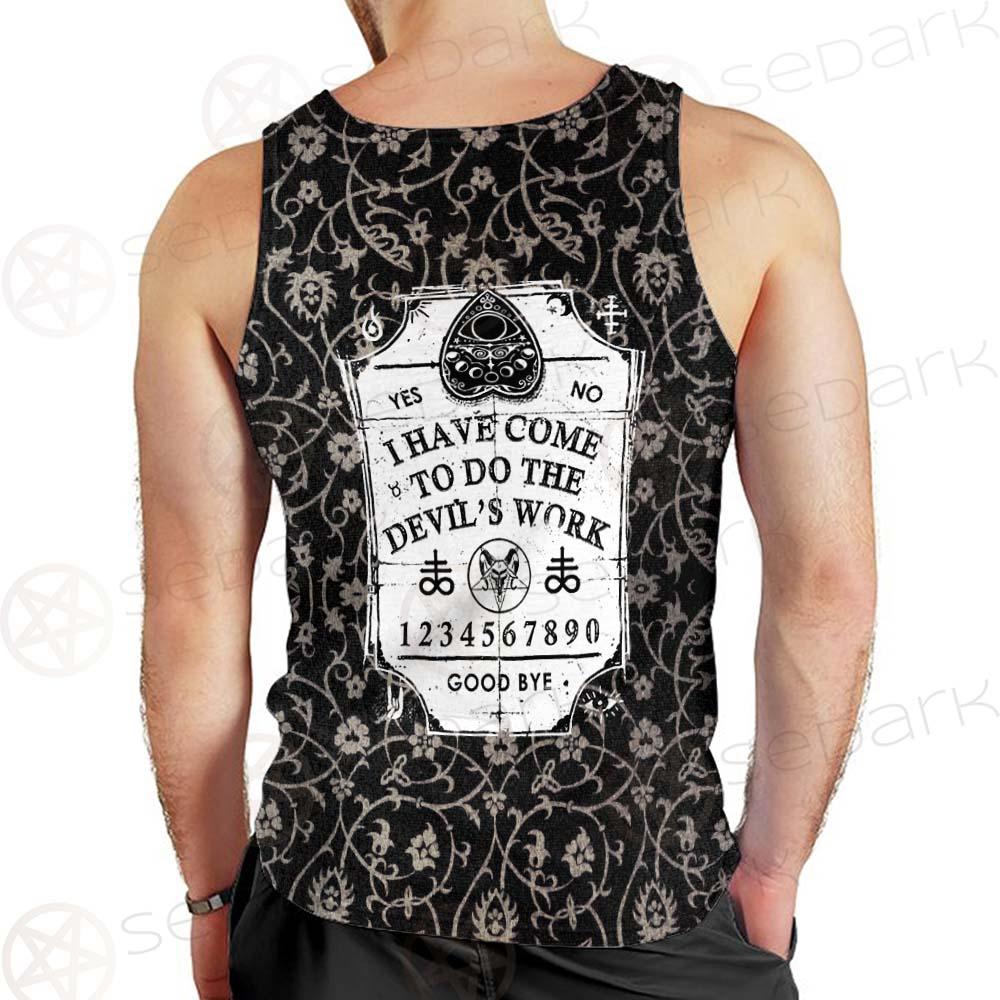 Devil'S Work SED-0448 Men Tank-tops