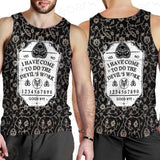 Devil'S Work SED-0448 Men Tank-tops