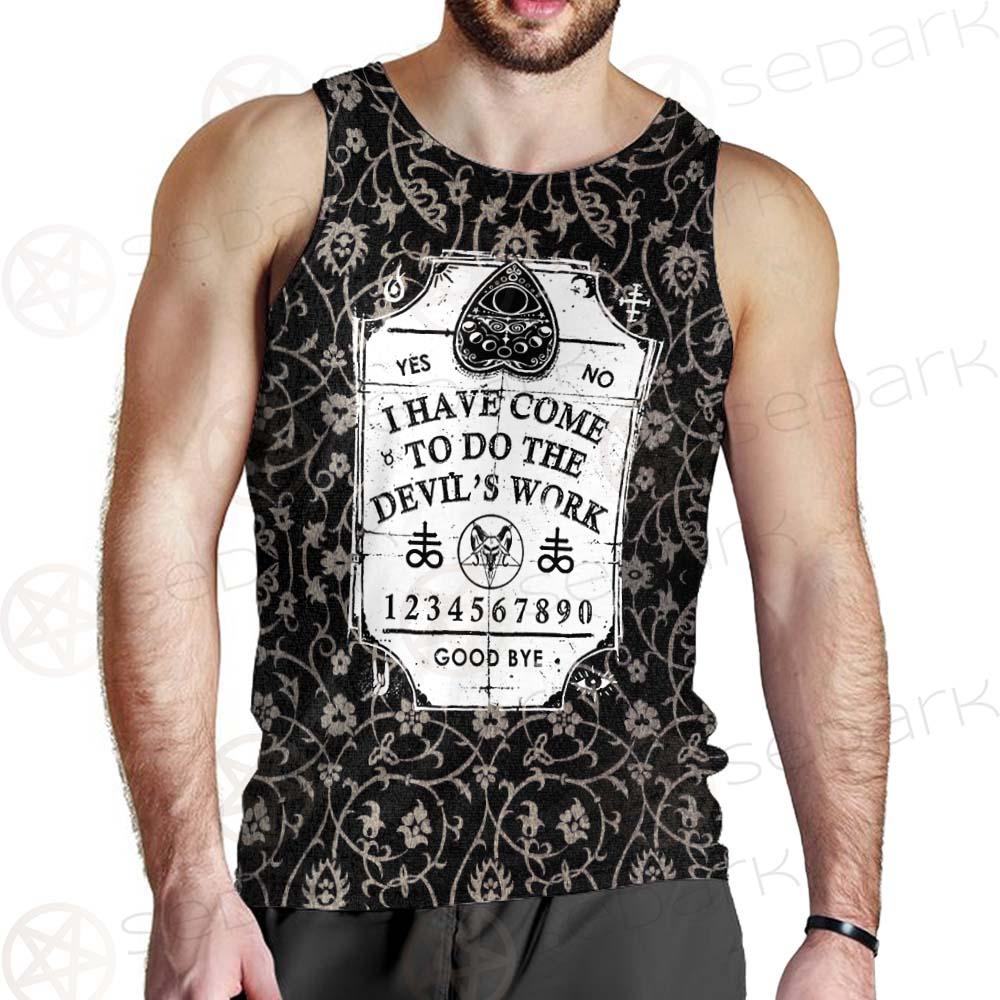 Devil'S Work SED-0448 Men Tank-tops