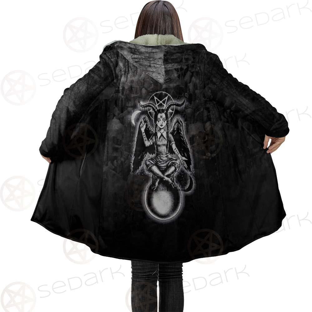 Pentagram Skull Forest SED-0449 Cloak