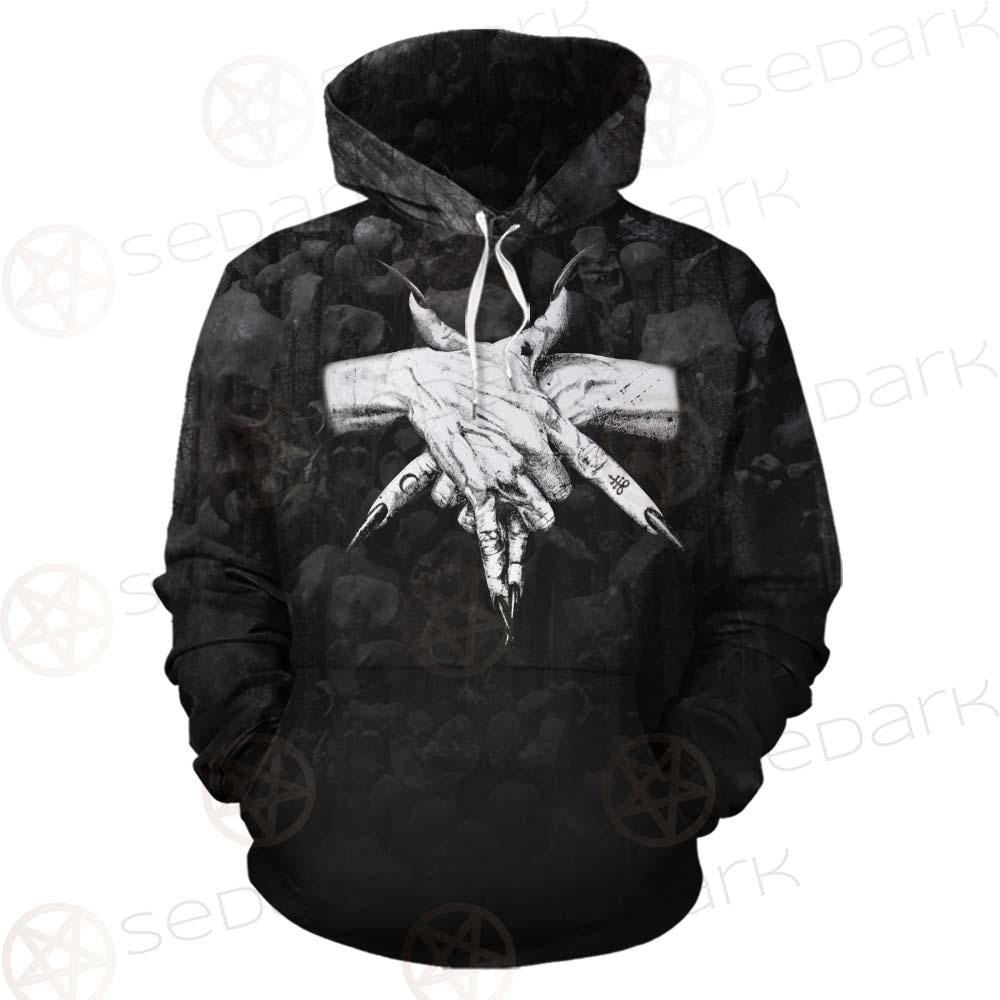 Pentagram Skull Forest SED-0449 Hoodie & Zip Hoodie