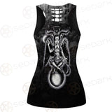Pentagram Skull Forest SED-0449 Women Tank Top