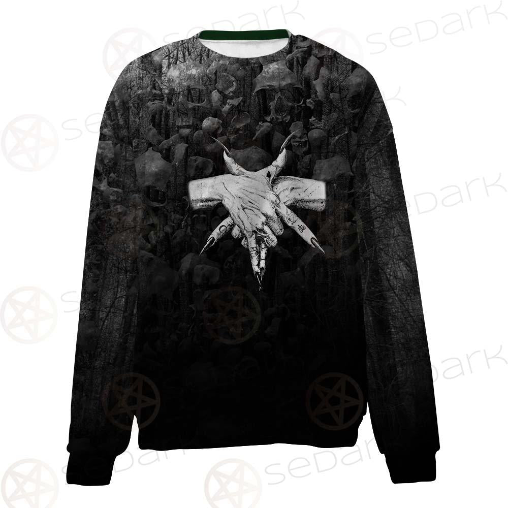Pentagram Skull Forest SED-0449 Unisex Sweatshirt