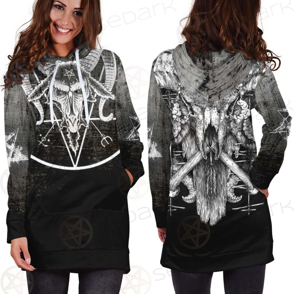 Pentagram Head SED-0450 Hoodie Dress
