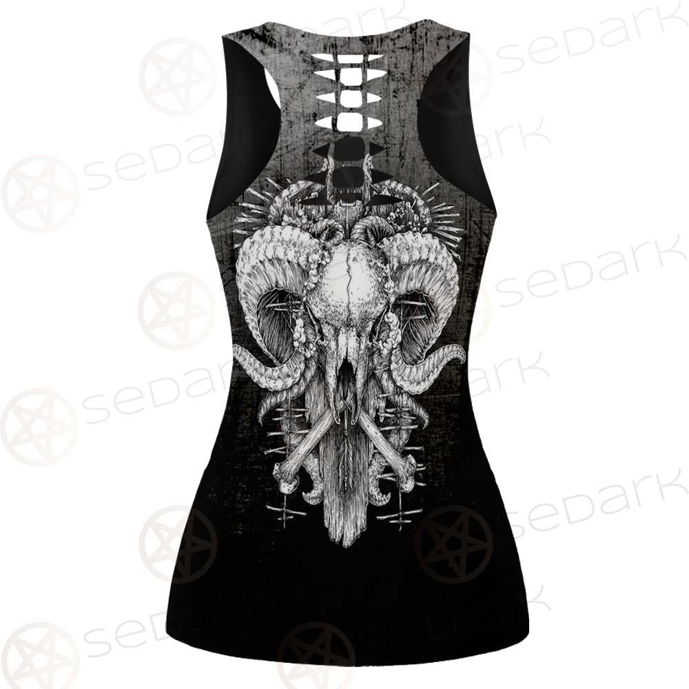 Pentagram Head SED-0450 Women Tank Top