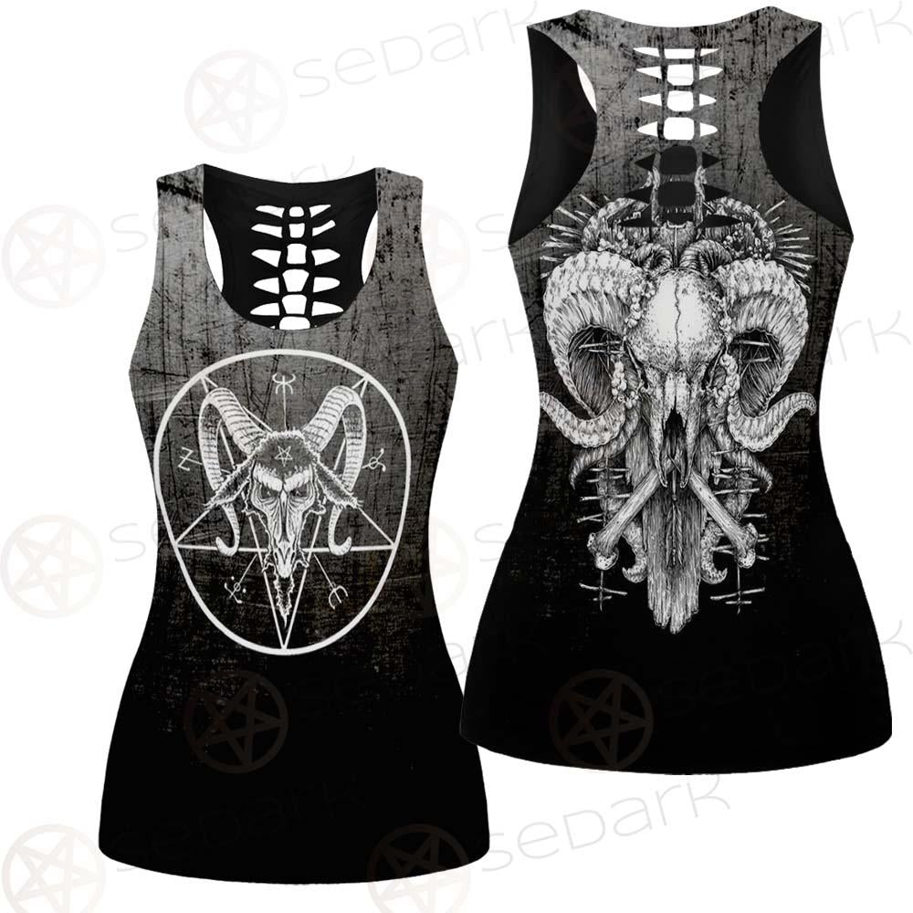 Pentagram Head SED-0450 Women Tank Top