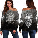 Pentagram Head SED-0450 Off Shoulder Sweaters