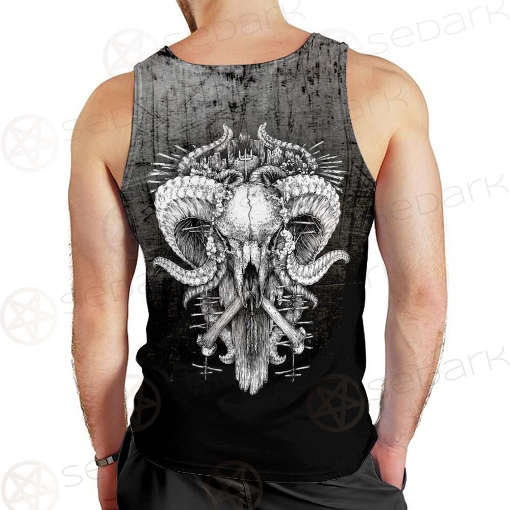 Pentagram Head SED-0450 Men Tank-tops