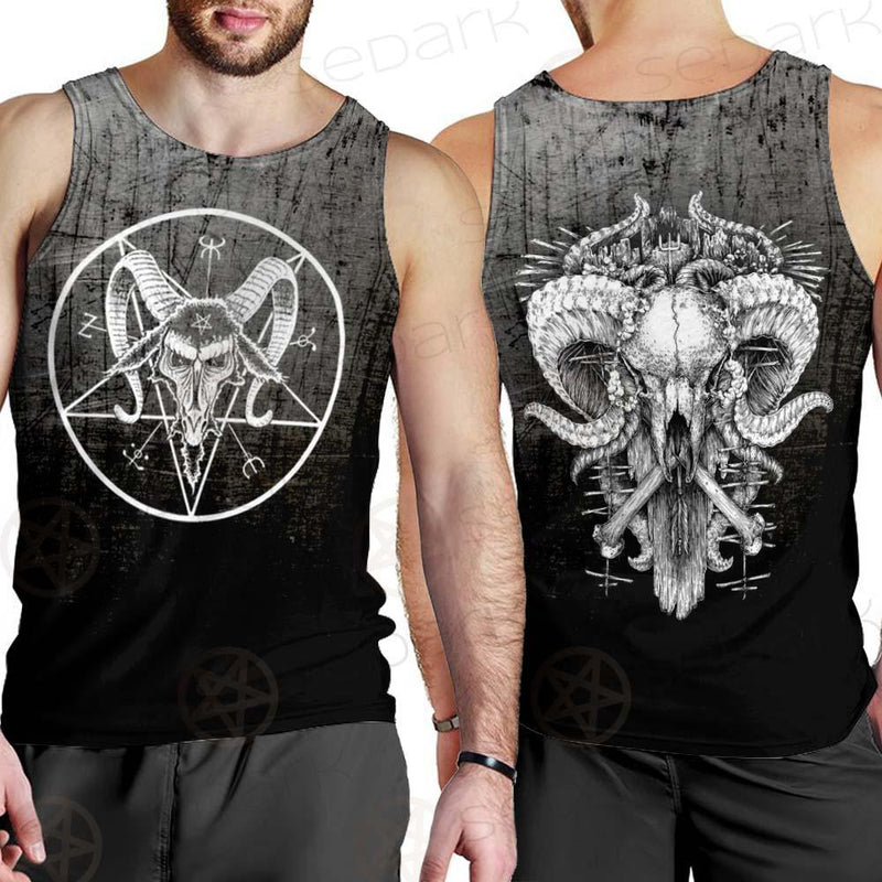 Pentagram Head SED-0450 Men Tank-tops