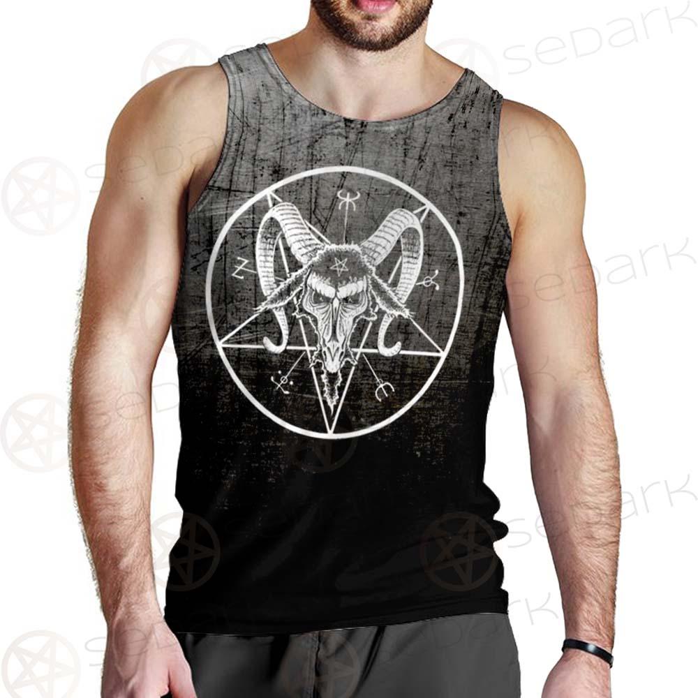 Pentagram Head SED-0450 Men Tank-tops
