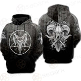 Pentagram Head SED-0450 Hoodie & Zip Hoodie Raglan