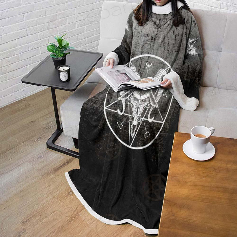 Pentagram Head SED-0450 Sleeved Blanket