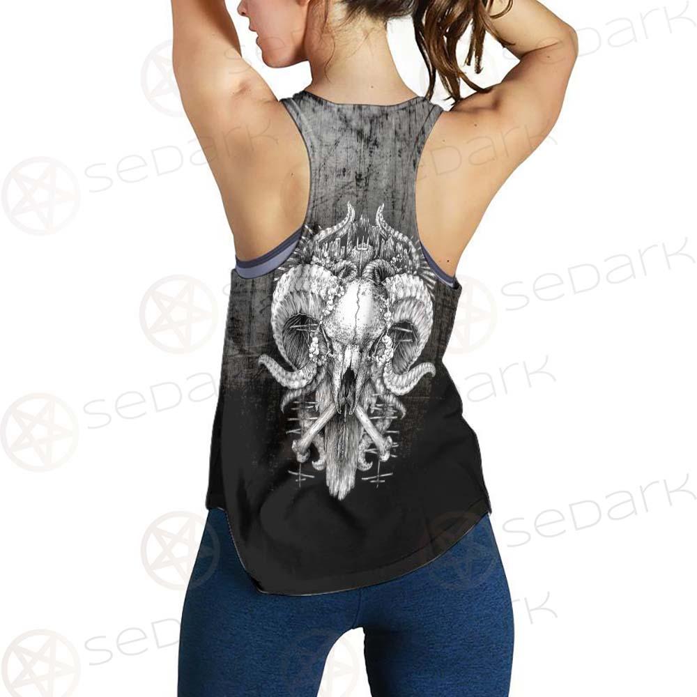 Pentagram Head SED-0450 Women Tank Top