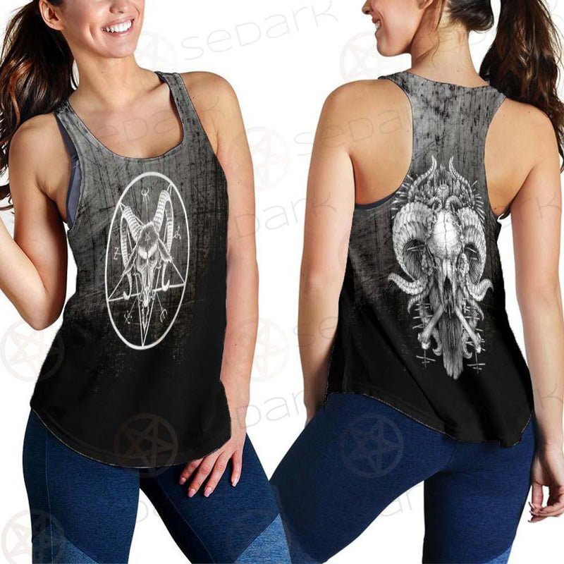 Pentagram Head SED-0450 Women Tank Top