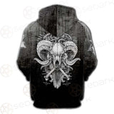 Pentagram Head SED-0450 Hoodie & Zip Hoodie Raglan