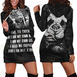 Hail Satan SED-0452 Hoodie Dress