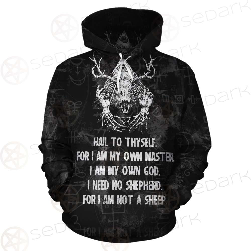 Hail Satan SED-0452 Hoodie & Zip Hoodie