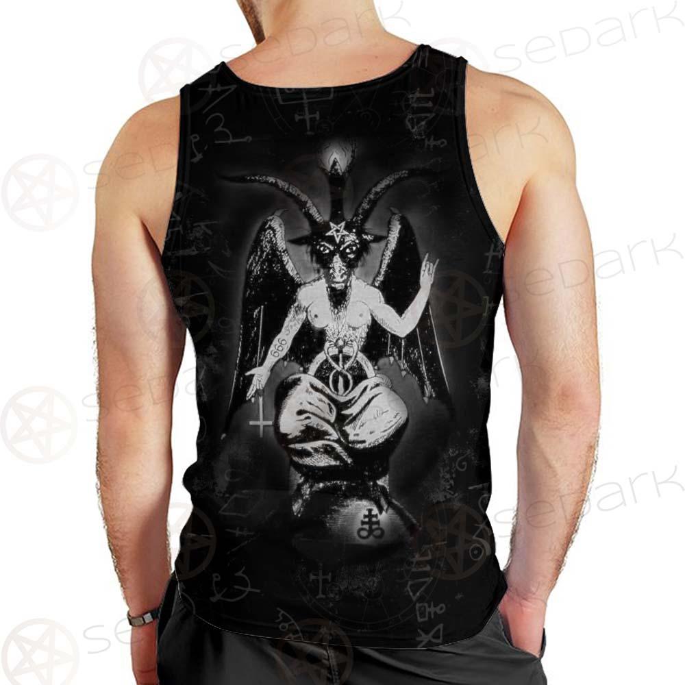 Hail Satan SED-0452 Men Tank-tops