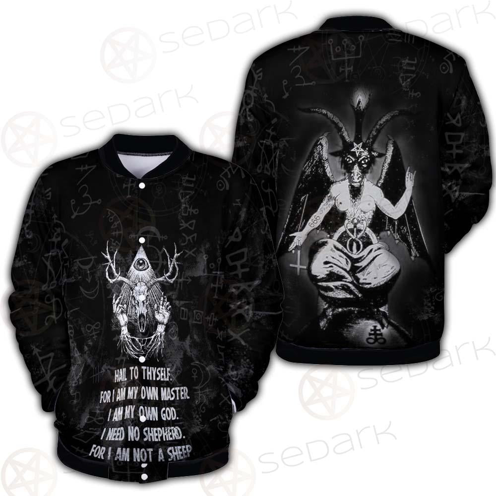 Hail Satan SED-0452 Button Jacket