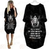 Hail Satan SED-0452 Batwing Pocket Dress