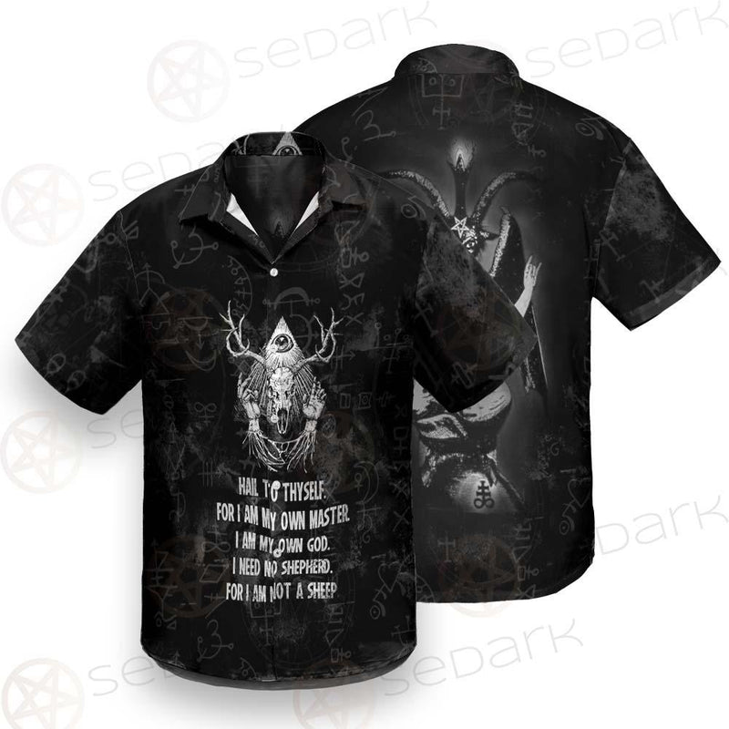 Hail Satan SED-0452 Shirt Allover