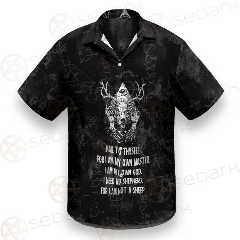 Hail Satan SED-0452 Shirt Allover