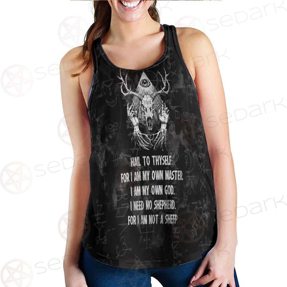 Hail Satan SED-0452 Women Tank Top