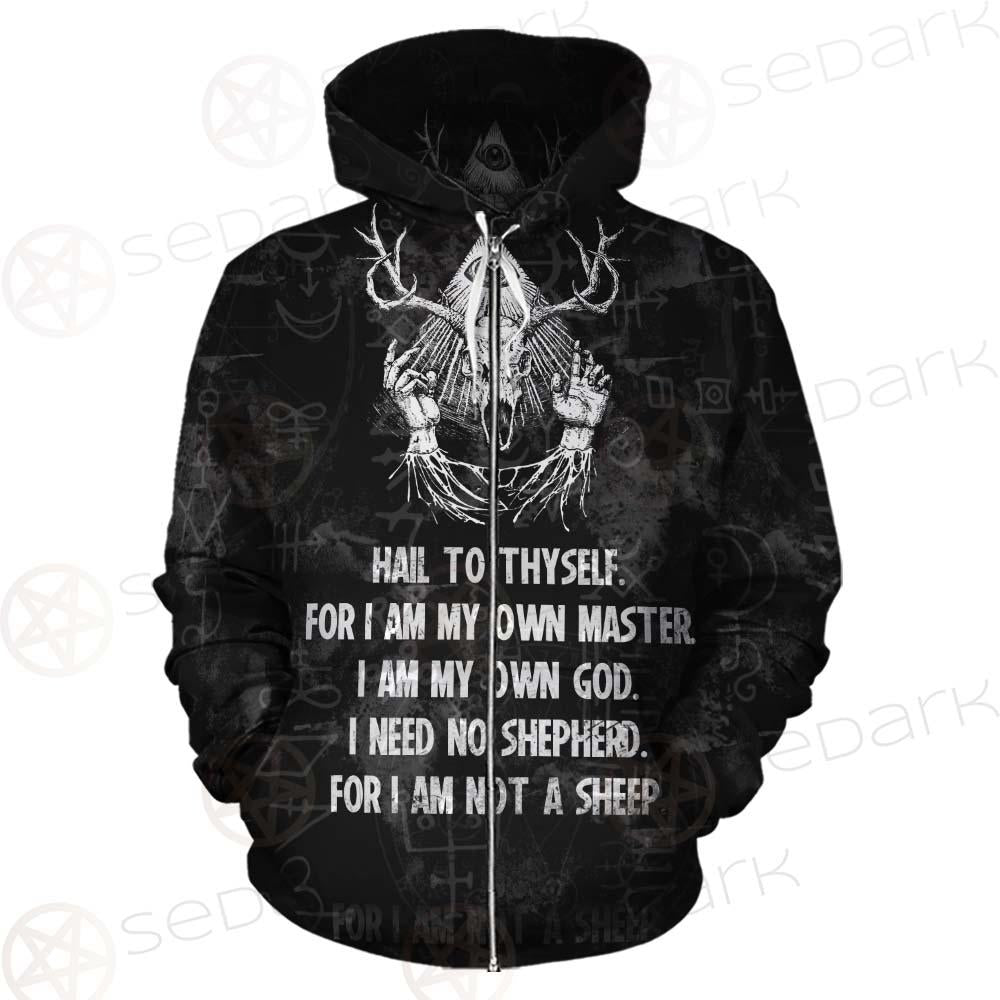 Hail Satan SED-0452 Hoodie & Zip Hoodie
