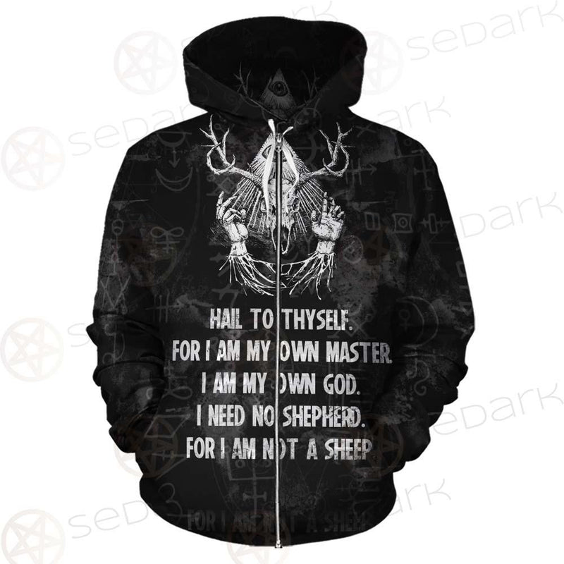 Hail Satan SED-0452 Hoodie & Zip Hoodie