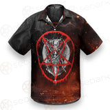 Red Baphomet SED-0453 Shirt Allover