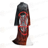 Red Baphomet SED-0453 Sleeved Blanket