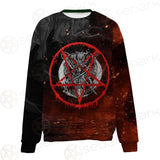Red Baphomet SED-0453 Unisex Sweatshirt