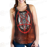 Red Baphomet SED-0453 Women Tank Top