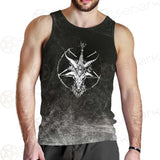Satan 666 Skulls SED-0455 Men Tank-tops