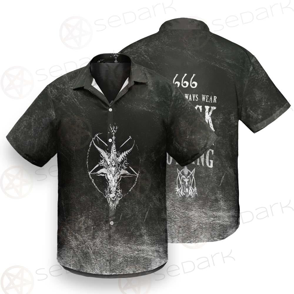 Satan 666 Skulls SED-0455 Shirt Allover