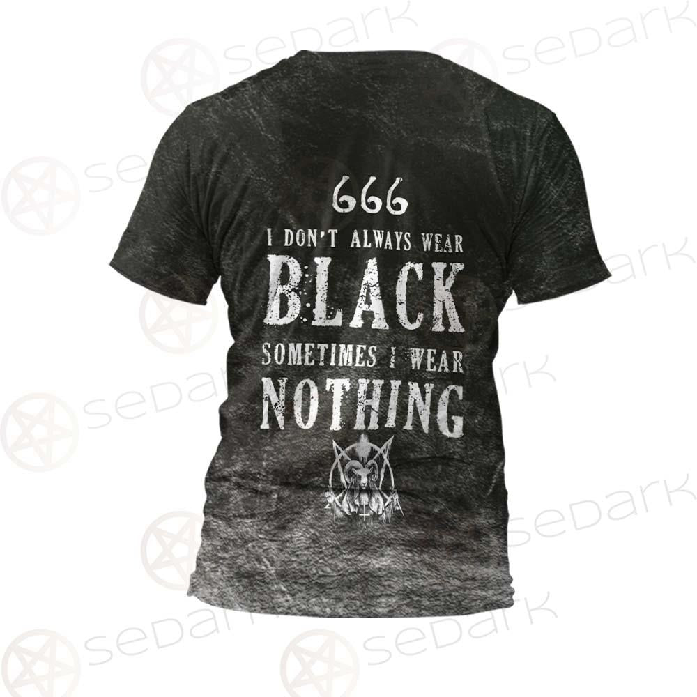 Satan 666 Skulls SED-0455 Unisex T-shirt