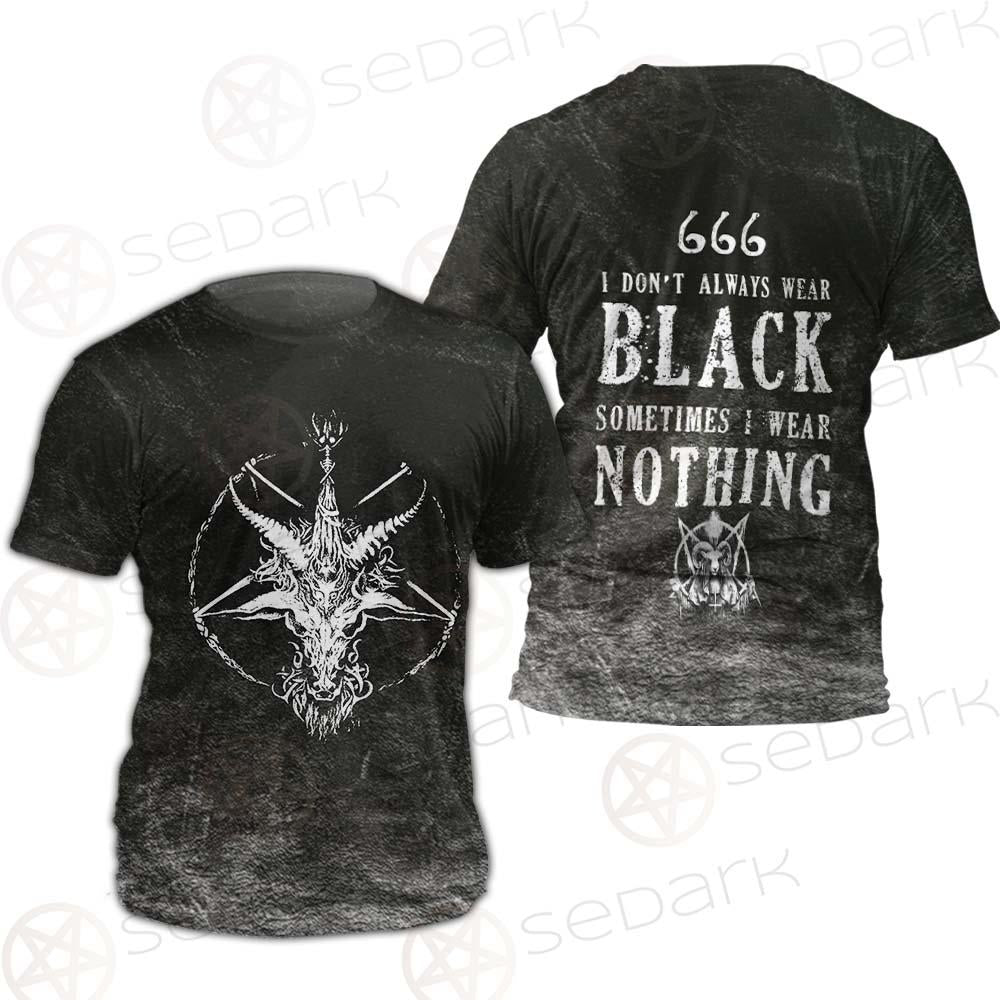 Satan 666 Skulls SED-0455 Unisex T-shirt
