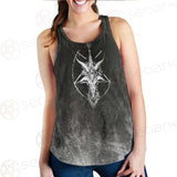 Satan 666 Skulls SED-0455 Women Tank Top