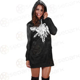 Satan 666 Black SED-0456 Hoodie Dress