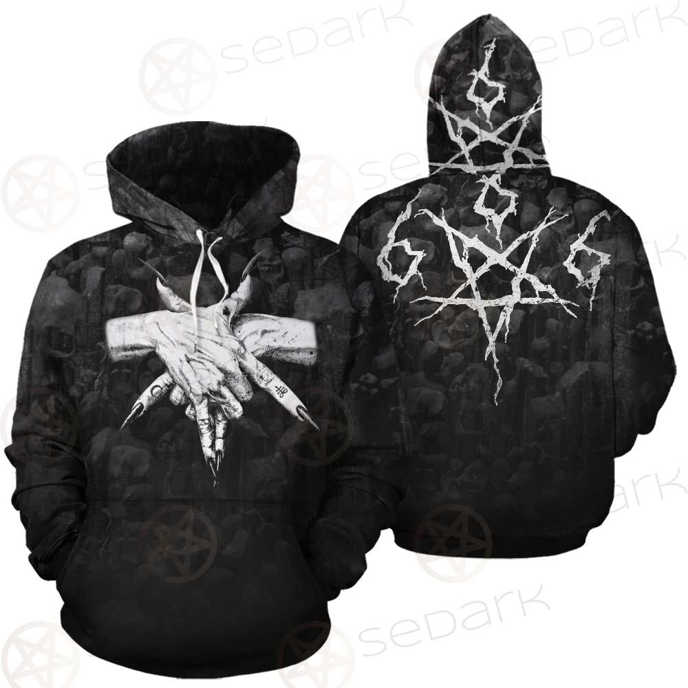Satan 666 Black SED-0456 Hoodie & Zip Hoodie