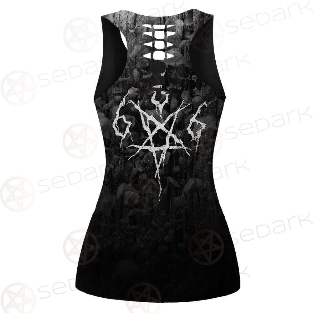 Satan 666 Black SED-0456 Women Tank Top