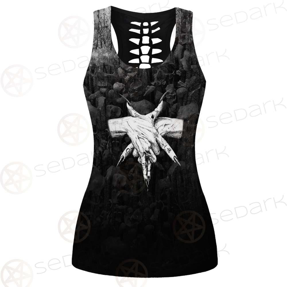 Satan 666 Black SED-0456 Women Tank Top