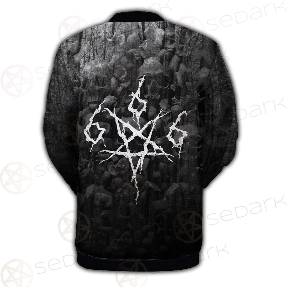 Satan 666 Black SED-0456 Button Jacket