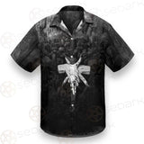 Satan 666 Black SED-0456 Shirt Allover