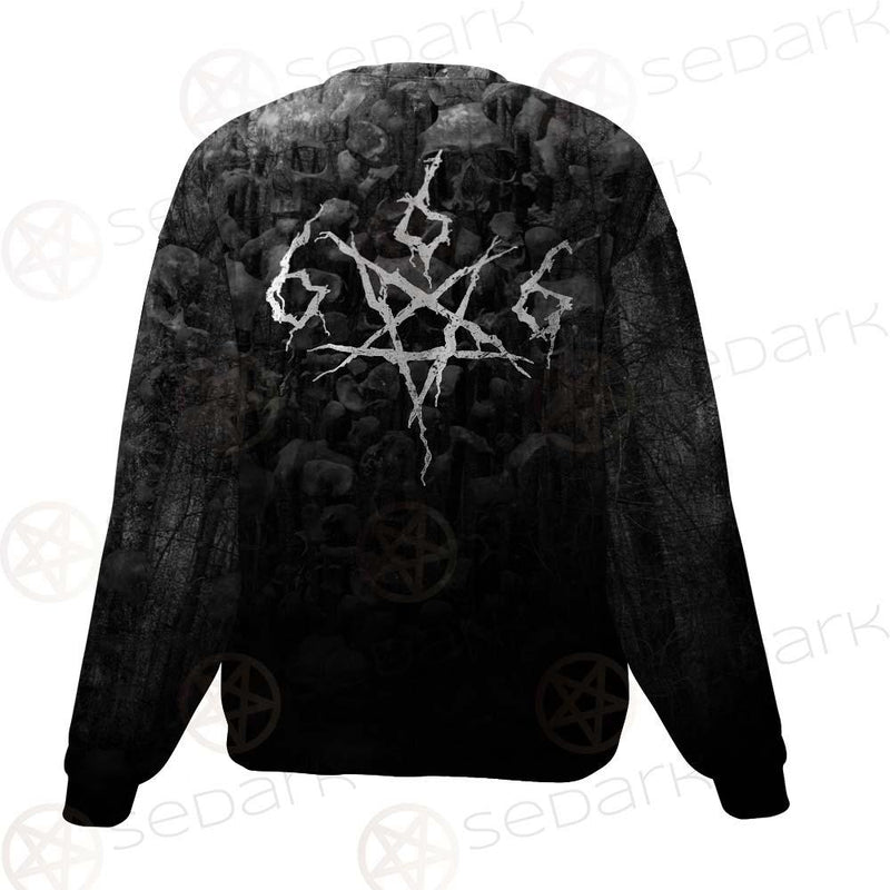 Satan 666 Black SED-0456 Unisex Sweatshirt
